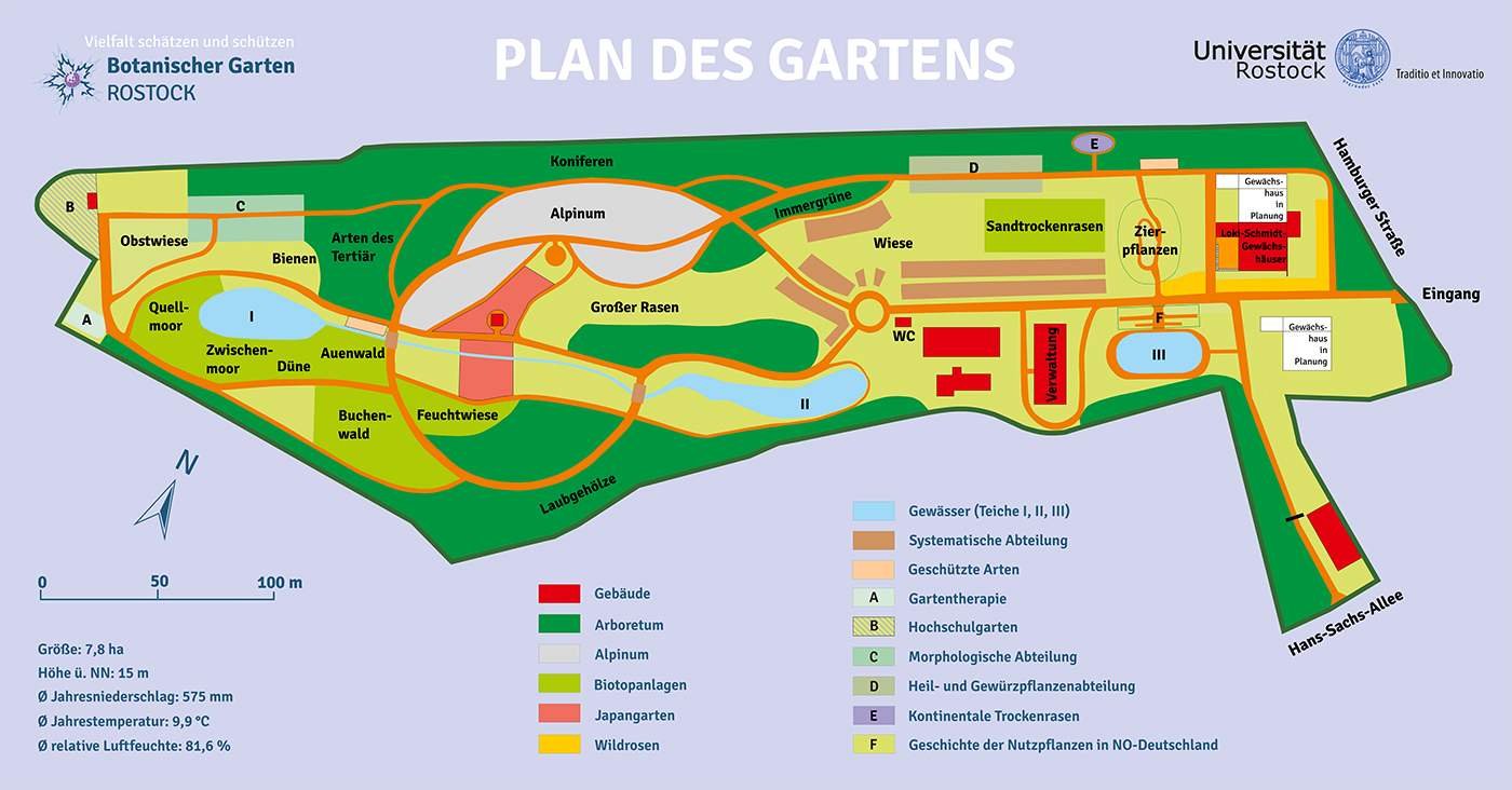 Allgemeines zum Botanischen Garten - Botanischer Garten